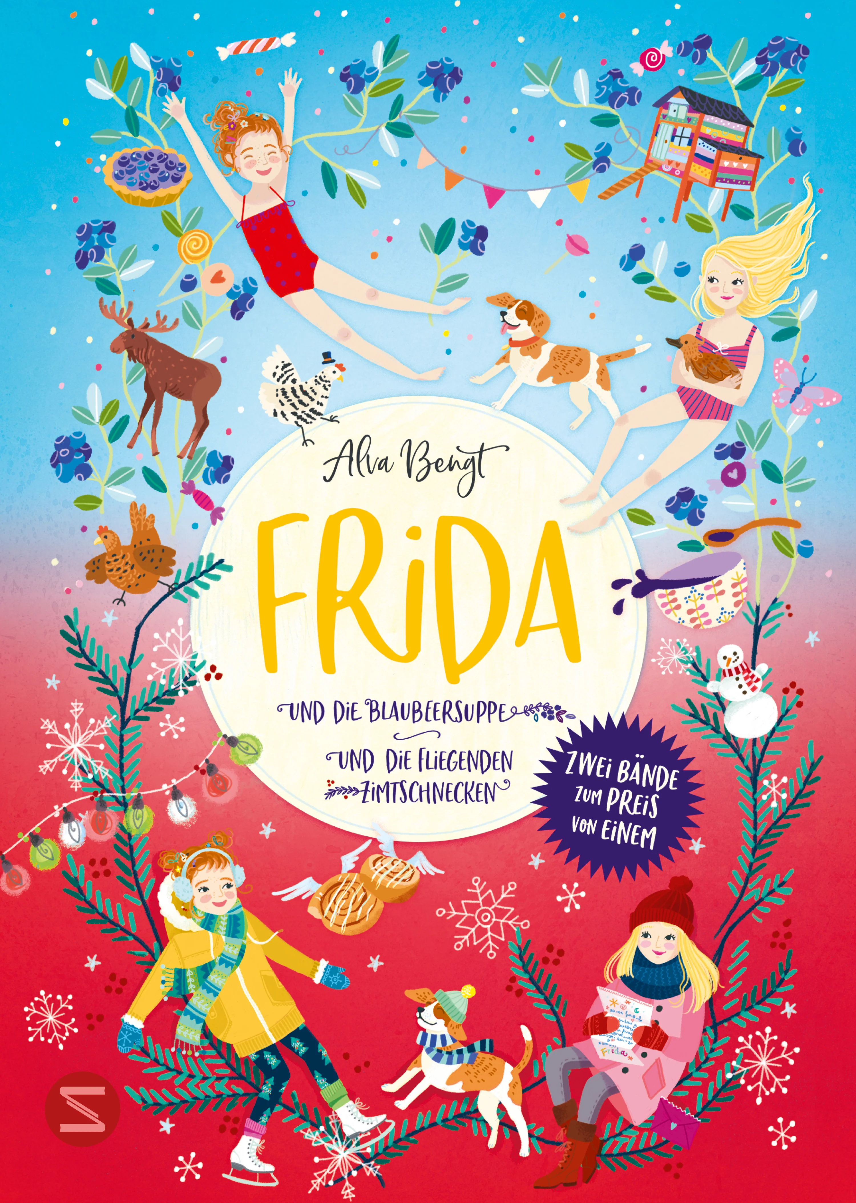 Frida Doppelband (Enthält die Bände 1: Frida und die Blaubeersuppe und Band 2: Frida und die fliegenden Zimtschnecken)