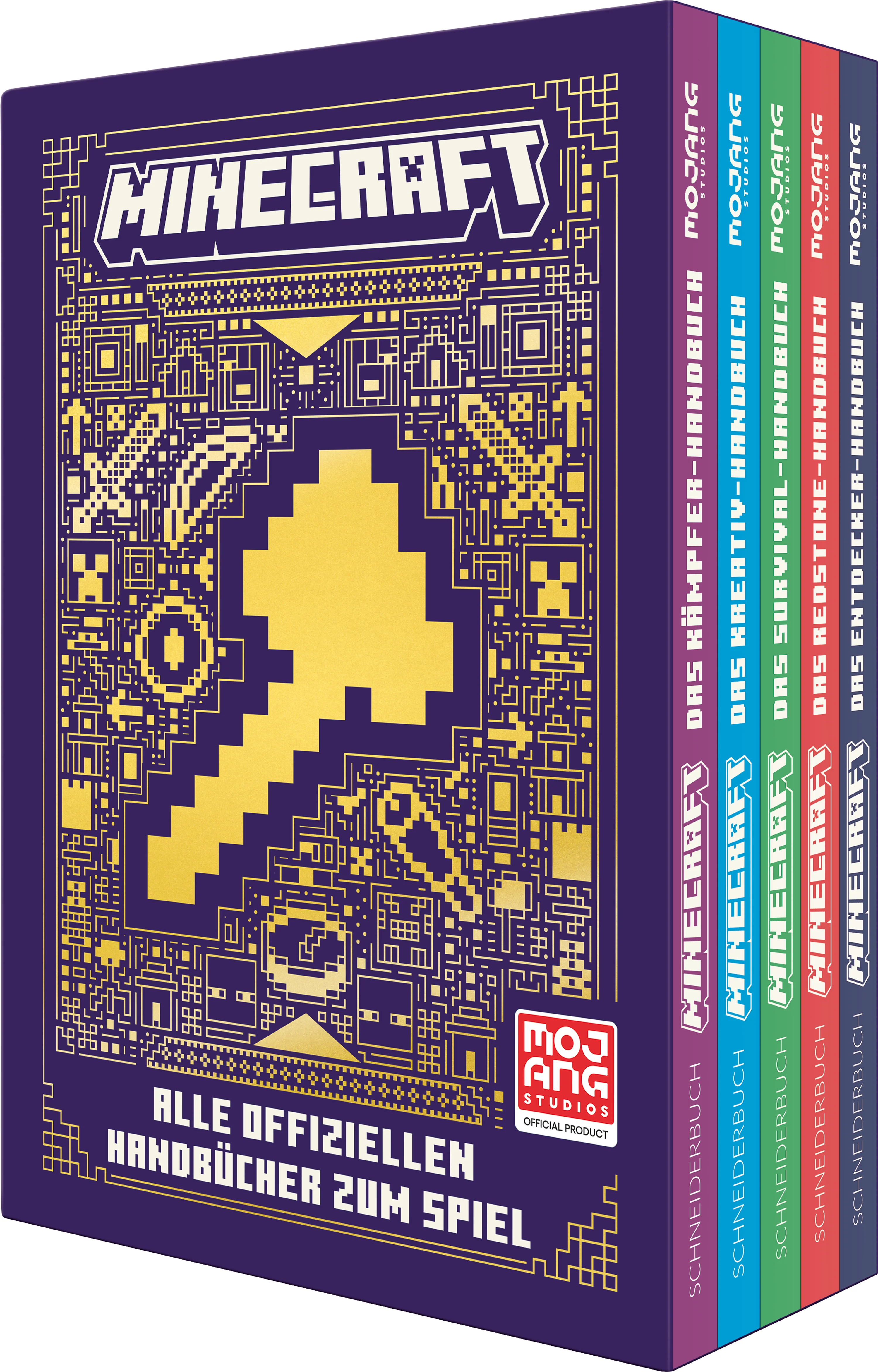 Minecraft Alle offiziellen Handbücher zum Spiel